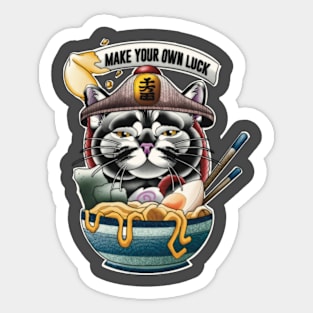 Make Your Own Luck Sticker